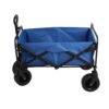 Collapsible Folding Wagon Cart 90x53x99cm - Blue