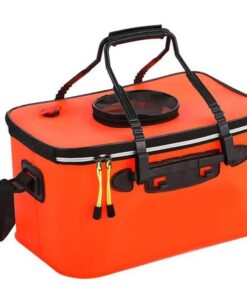 Collapsible Live Bait Bucket For Fishing