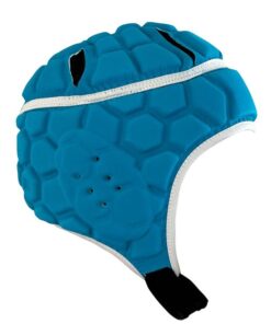 Collide Sport - Turquoise Blue and White Rugby Scrum Cap - L