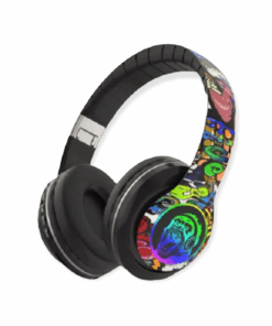 Colorful Graffiti Bluetooth Foldable Headphones DR-46