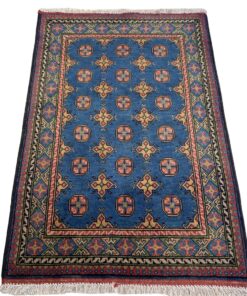 Colour Afghan Handmade Rug - 152 x 98 cm