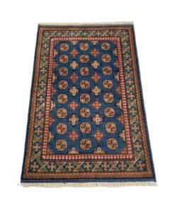 Coloured Afghan Handmade Rug - 152 x 102 cm