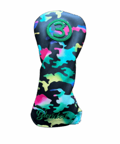 Colourful Camo Fairway Wood Golf Club Head Cover
