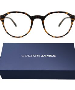 Colton James LifeProof Unisex TR90 Blue Light Blocking Glasses - Cambridge - Matte Tortoise
