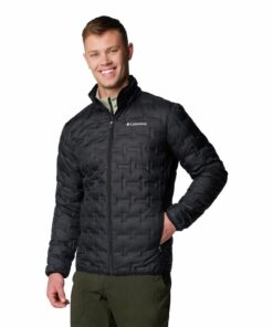 Columbia Men's Delta Ridge II Down Jacket Black - 2XL