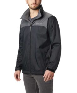 Columbia Men's Glennaker Lake Rain Jacket in Black - XL