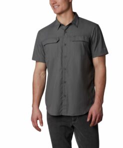 Columbia Men's Silver Ridge 2.0 Short Sleeve Shirt City Grey - XL