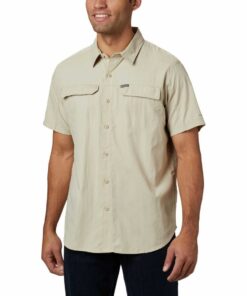 Columbia Men's Silver Ridge 2.0 Short Sleeve Shirt in Fossil - L