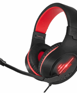 COLUSI -Retractable Headset With Omni-Directional Noise Reduction Mic-Black