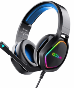 COLUSI - RGB Lighting Headset With Omni-Directional Microphone - Black