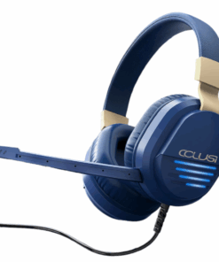 COLUSI - Stereo Sound Gaming Headset With Noise Cancelling Mic - Dark Blue