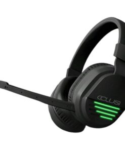 COLUSI - Wired RGB Gaming Headset With Stereo Surround Sound - Black