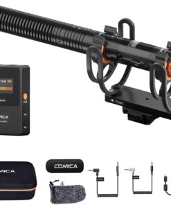 Comica VM30 2.4G Super Cardioid Condenser Wireless Shotgun Microphone