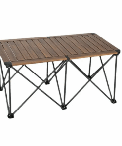 Compact Folding Egg Roll Table with Sturdy Aluminum Legs