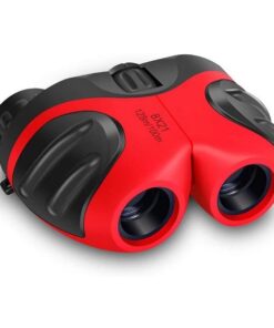 Compact Kids Binoculars 8 X 21 Red