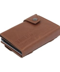 Compact RFID Signal Blocking Credit & Cash Holding Anti-Theft Wallet