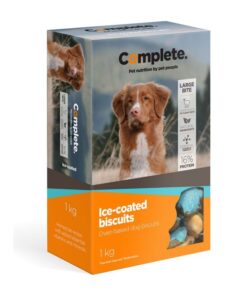 Complete - Dog Biscuits - Snack-A-Chew - Ice Coated - 1kg - Large - 6 Pack