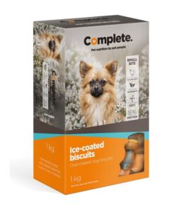 Complete - Dog Biscuits - Snack-A-Chew - Ice Coated - 1kg - Small - 6 Pack