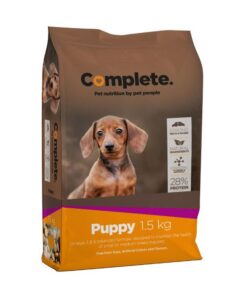 Complete Dog Food Puppy Small-Med Breed 1.5Kg
