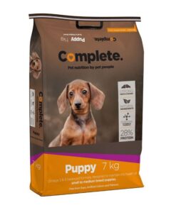 Complete Dog Food Puppy Small-Med Breed 7Kg