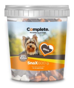 Complete Dog Snax Bones & Hearts Bites Semi-moist - 600g