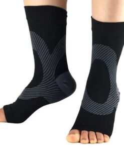 Compression Foot Ankle Socks - Open Toe - Firm - 20-30 mmHg