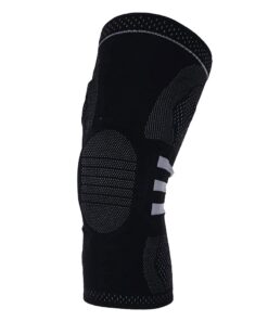 Compression Knee Sleeves Braces for Men & Women (Size:L)