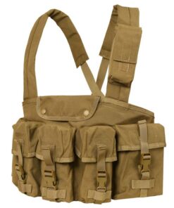 Condor 7 Pocket Chest Rig - Coyote rown