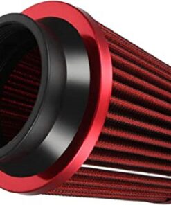 Cone Filter, Induction Filter, Air Filter Red 76mm