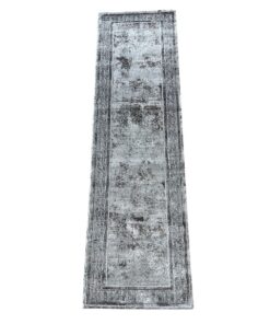 Contemporary Abstract Machine Made Runner - 300 x 80 cm