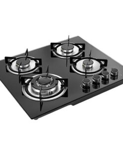 Cook with Precision High Quality Embedded Toughened Glass 4 Plate Gas Stove