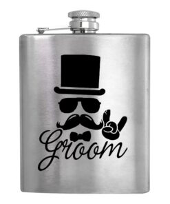Cool Groom - Hip Flask