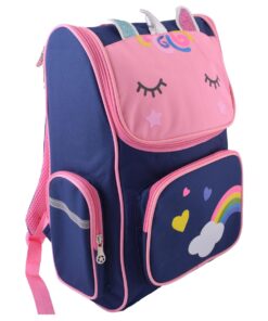 Cool Kids Rainbow Backpack - Navy