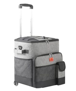 Cooler Bag Rolling Thermal Insulation Portable Large Capacity Storage Bag