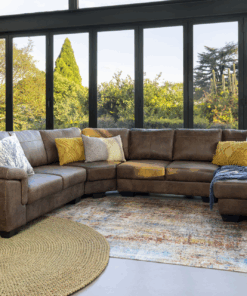 Cooper 4 Piece Corner Lounge Suite, Agulhas Spice