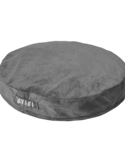 Corduroy Extra-Large 120CM Iremia Dog Bed Sofa With Washable Zip Cover - Charcoal Grey