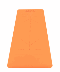 Core Balance Alignment Yoga Mat by Soul Lifestyle - Orange