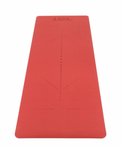 Core Balance Alignment Yoga Mat by Soul Lifestyle - Red