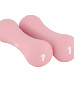 Core Movement Studio Dumbbells - Pair - Pastel Pink - 1 kg