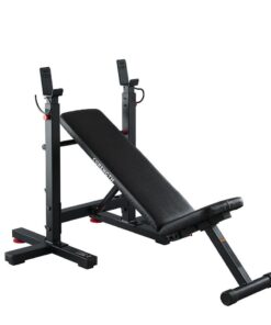 Corength Tiltable And Foldable Weight Bench With Adjustable Pegs