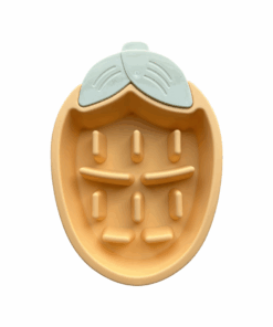 Corn Shaped Slow Feeding Bowl for Dogs - Orange