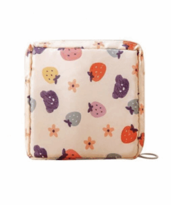 Cosmetic Travel Sanitary Bag - Multicolour - Strawberry