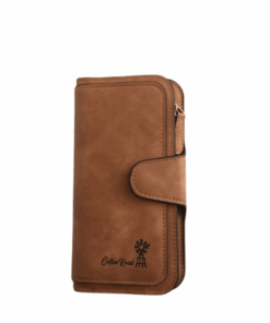 Cotton Road - 4 Sections Wind Pump Wallet - Khaki