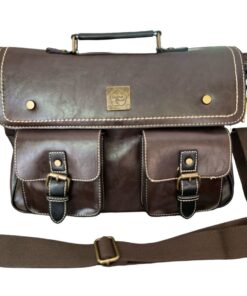 Cotton Road Classic Laptop Bag - Coffee