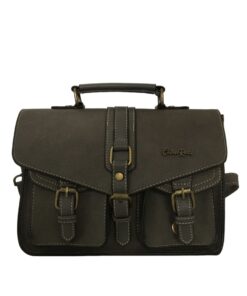 Cotton Road Classic Shoulder Handbag - Grey