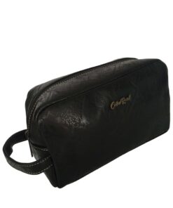 Cotton Road Cosmetic Bag. - Black