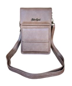 Cotton Road Crossbody Phone Bags - Light Brown