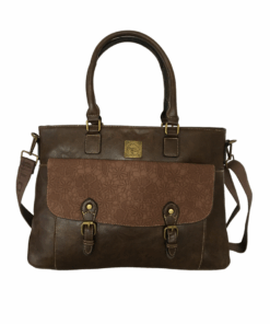 Cotton Road - Elegant Women Laptop Bag - Coffee