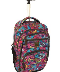 Cotton Road - High Quality Rainproof School Bag With Laptop Compartment 40L - Purple