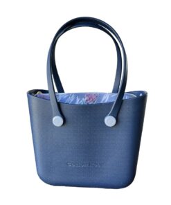 Cotton Road Jelly Bag with Floral Insert - Blue, Pink